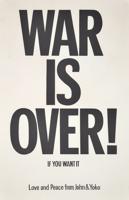 John Lennon & Yoko Ono WAR IS OVER Lithograph Poster - Sold for $3,712 on 03-01-2025 (Lot 116).jpg